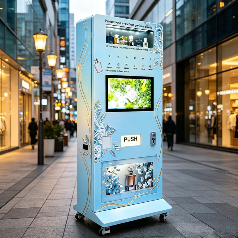 Perfume Fragrance Sale - Parfüm-Tester-Verkaufsautomat Intelligenter Duftproben-Kiosk mit Sprühdüse und