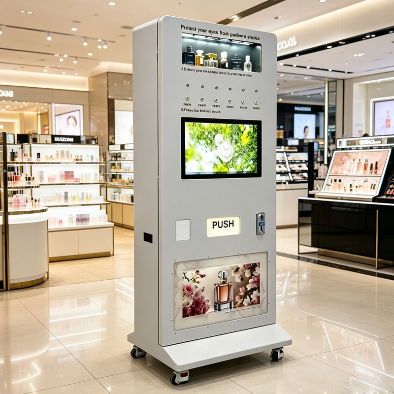 Perfume Fragrance Sale - Parfüm-Sprühautomat Bargeldloser Duft-Verkaufsautomat für Proben und