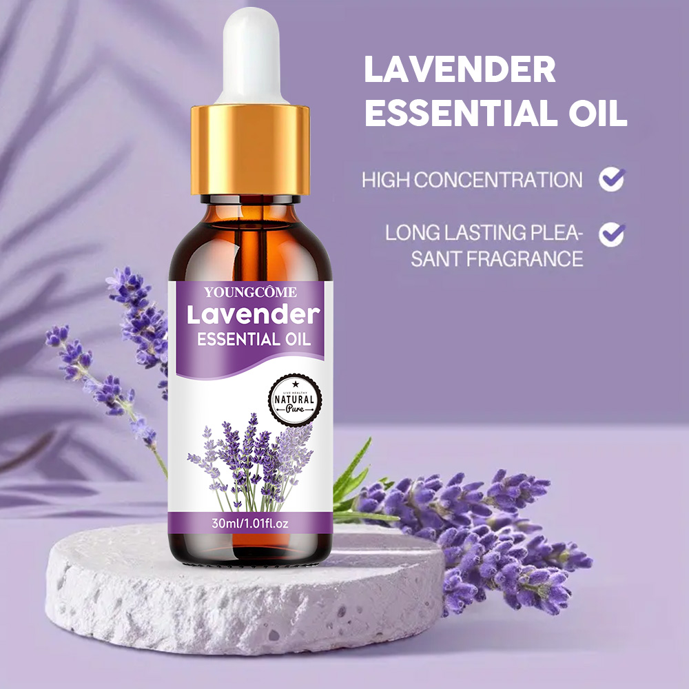 Perfume Lavender Fragrance - Lavendel-Extrakt Haaröl Gelenkmassageöl Grapefruit- und Lavendel-Massageöl,