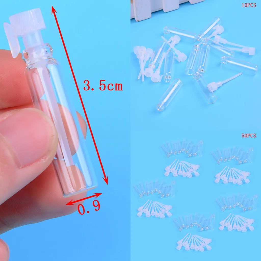 50PCS 1ml Tragbare Mini Glas P – Perfume Fragrance Lab Bewertung und Preis